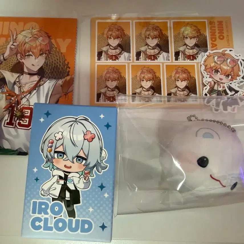 [BUNJANG] Scochism Iro Cloud Figure &amp; Companion Manju Bundle Set / 스코시즘 이로 클라우드 피규어 + 조수 만쥬