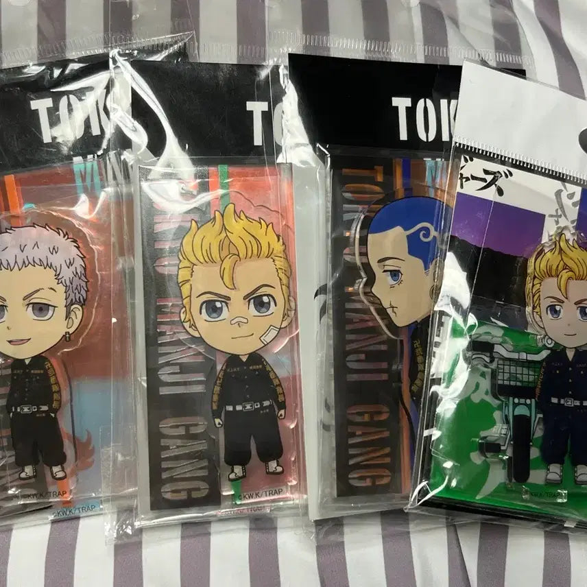 [BUNJANG] Tokyo Revengers Mini Acrylic Standee Bundle Set / 도리벤 미니 아크릴 4개 일괄판매