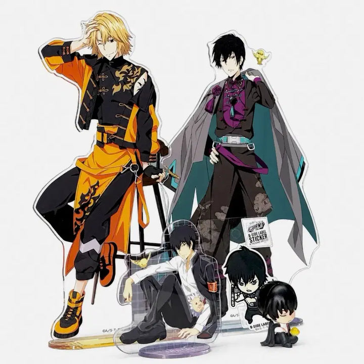 [BUNJANG] Reborn! Hibari Kyoya &amp; Dino Cavallone Acrylic Standee, Shoulder Sit, Sticker Bundle Set / 가히리 히바리 디노 아크릴, 히바리 어깨쿵, 스티커 (일괄)