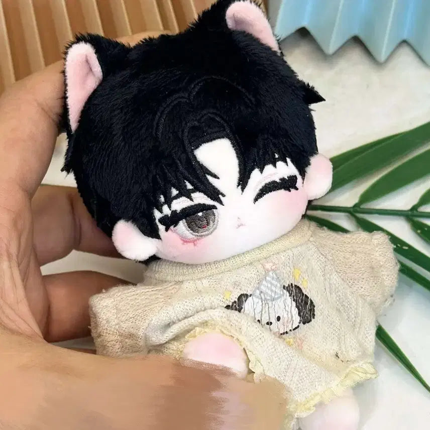 [BUNJANG] GyeDamChulGeun Kim Sol Eum Ssoming Doll 10cm / 괴담출근 김솔음 솜인형 솜깅 인형 괴출 10cm 찡꾸솔음