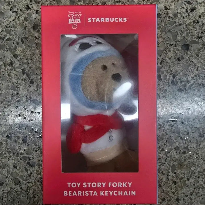 [BUNJANG] Starbucks Poki Bearista Keyring / 스타벅스 포키 베어리스타 키링