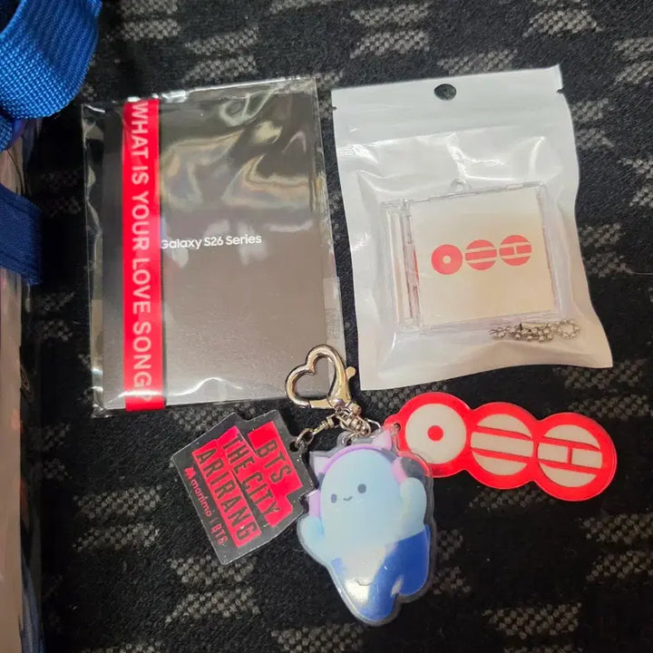 [BUNJANG] BTS Busan Arirang Concert Sealed Samsung Phone Strap Keychain Bundle Set / 방탄소년단 부산 미개봉 역조공