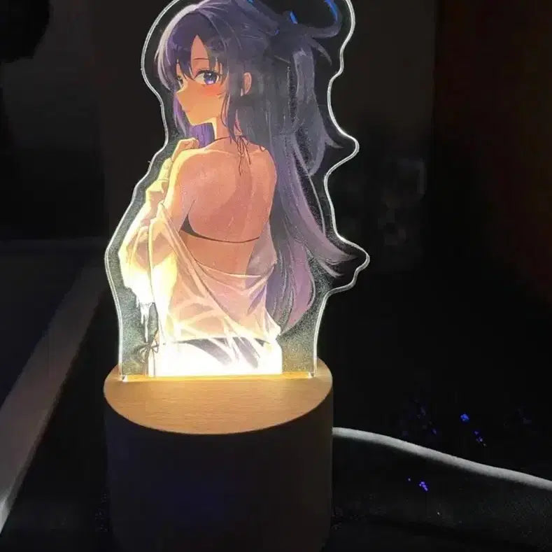 [BUNJANG] Blue Archive Swimsuit Yuuka LED Acrylic Stand / 블루아카이브 수영복유우카 LED아크릴스탠드 판매합니다.