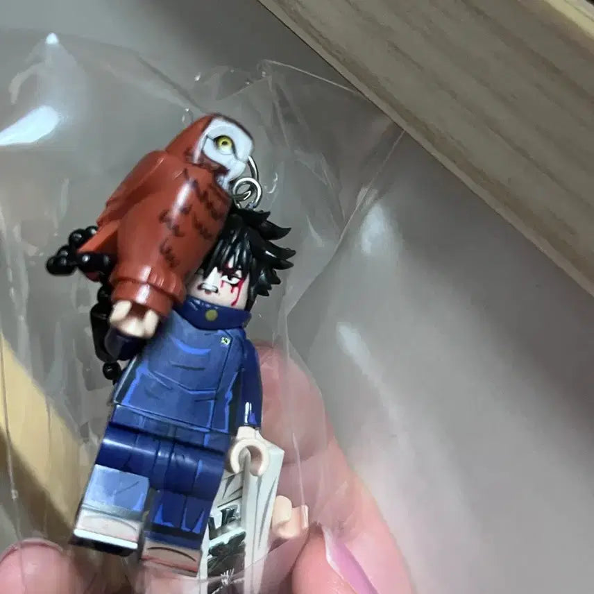 [BUNJANG] Jujutsu Kaisen Fushiguro Megumi &amp; Gojo Satoru Lego Keychain Bundle / 주술회전 레고 키링 후시구로 메구미 고죠 사토루 일괄