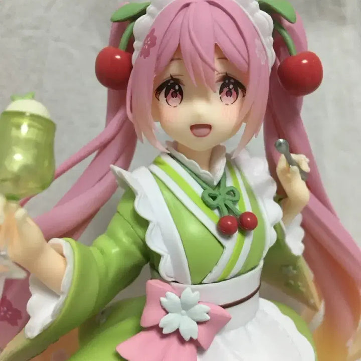[BUNJANG] Taito Hatsune Miku Sakura Miku Japanese Style Teahouse Limited Edition Figure / 오늘까지)하츠네미쿠 타이토 한정판 사쿠라미쿠 일본풍 찻집피규어