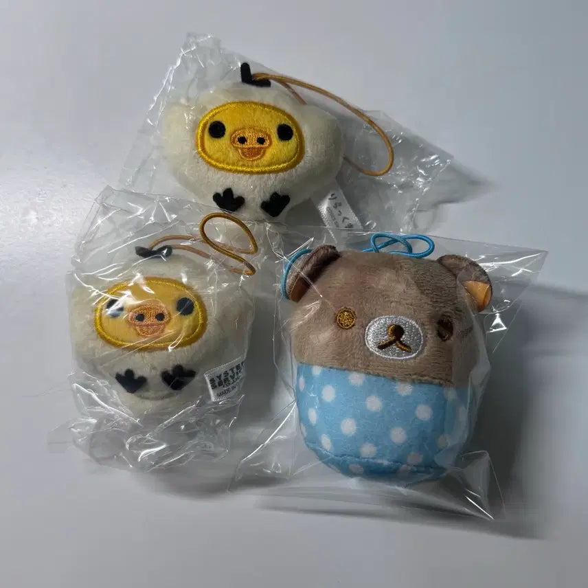 [BUNJANG] Rilakkuma Kiiroitori Seashell Muffin Gacha Plush / 리락쿠마 키이로이토리 조개 머핀 가챠 인형