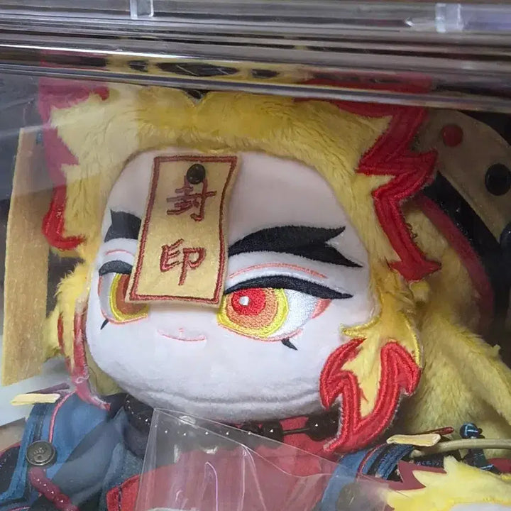 [BUNJANG] Demon Slayer Rengoku 20cm Plush Doll / 귀멸의칼날 20깅, 20cm) 렌고쿠 솜인형 인형 판매합니다