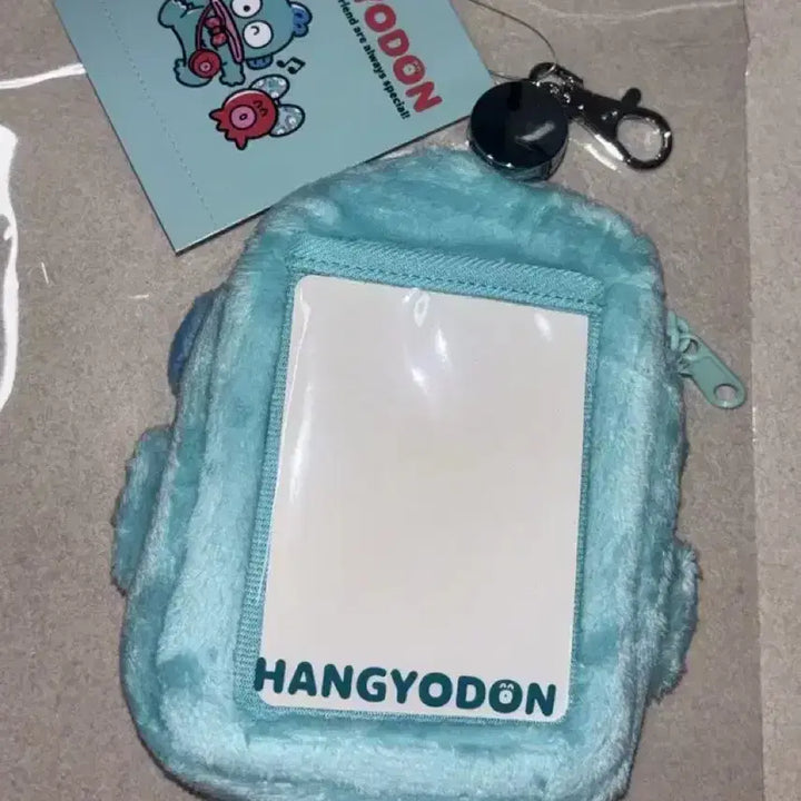 [BUNJANG] Sanrio Authentic Hangyodon Yurigori Pass Case Card Holder with Keyring / 산리오 정품 한교동 사유리 패스케이스 교통카드 키링 인형