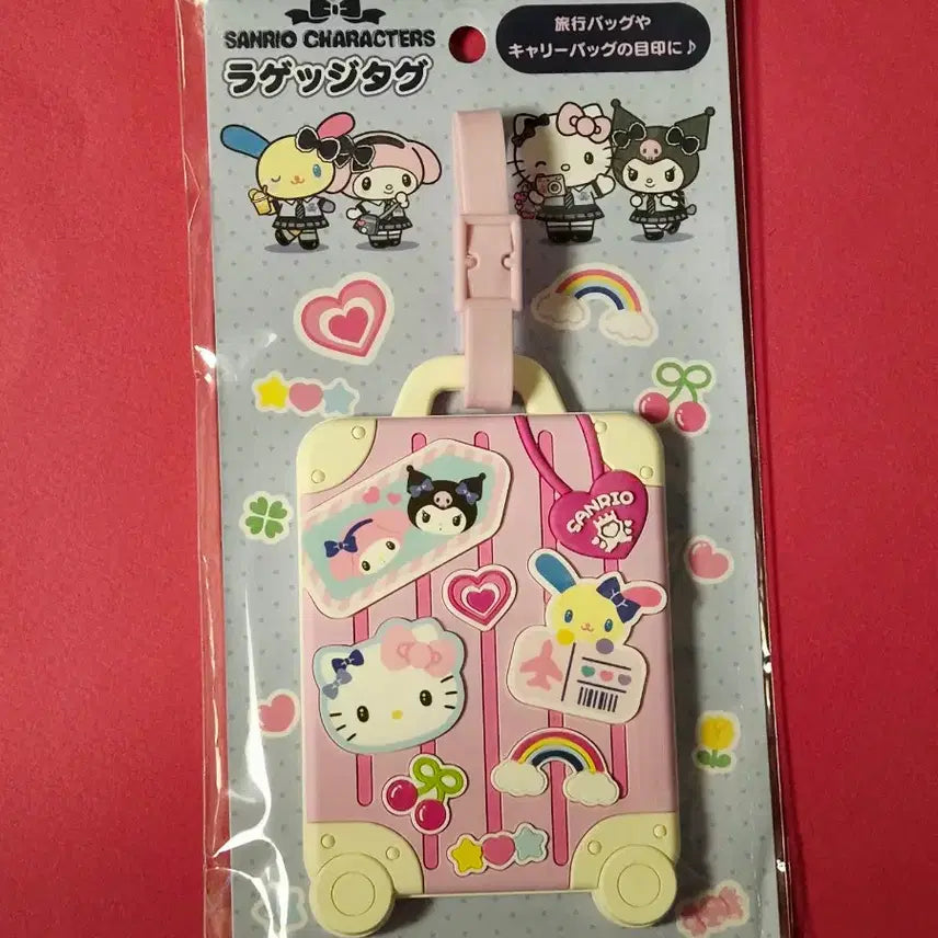 [BUNJANG] Sanrio Kirameki Characters Carrier Luggage Tag / 산리오 키라메키 캐릭터즈 캐리어 네임택 러기지택
