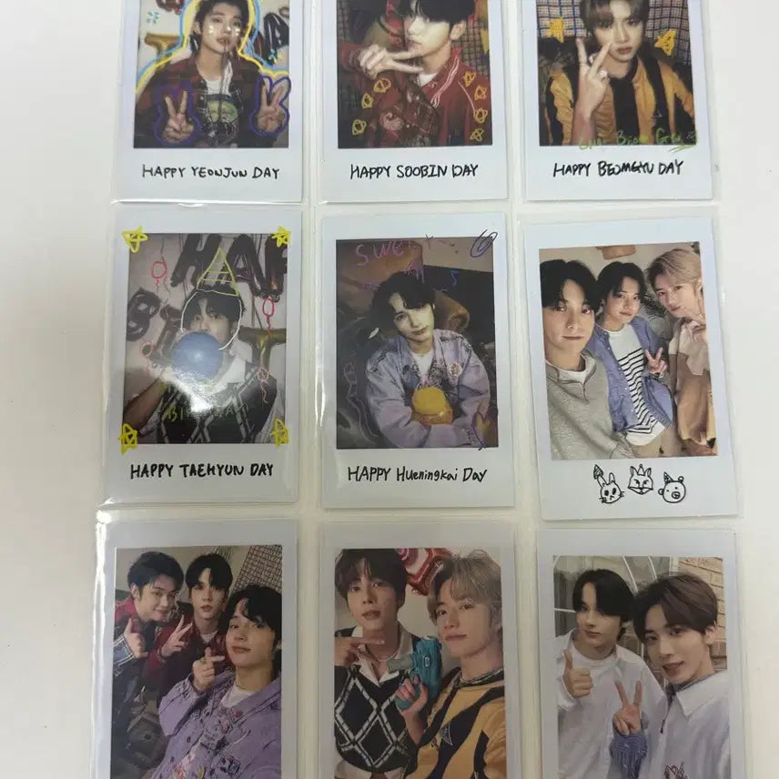 [BUNJANG] TXT Deco Kit Polaroid Bundle Set / 투바투 데코키트 폴라로이드 일괄