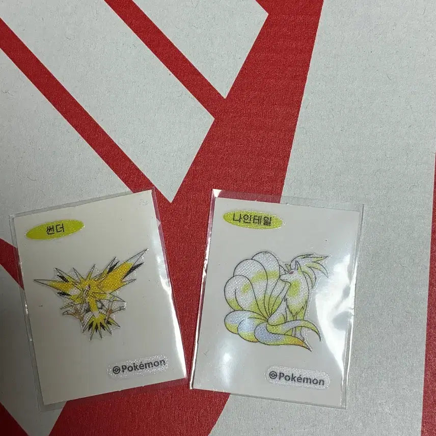 [BUNJANG] Pokemon 30th Anniversary Artwork Sticker / 포켓몬 30주년 아트워크 띠부씰