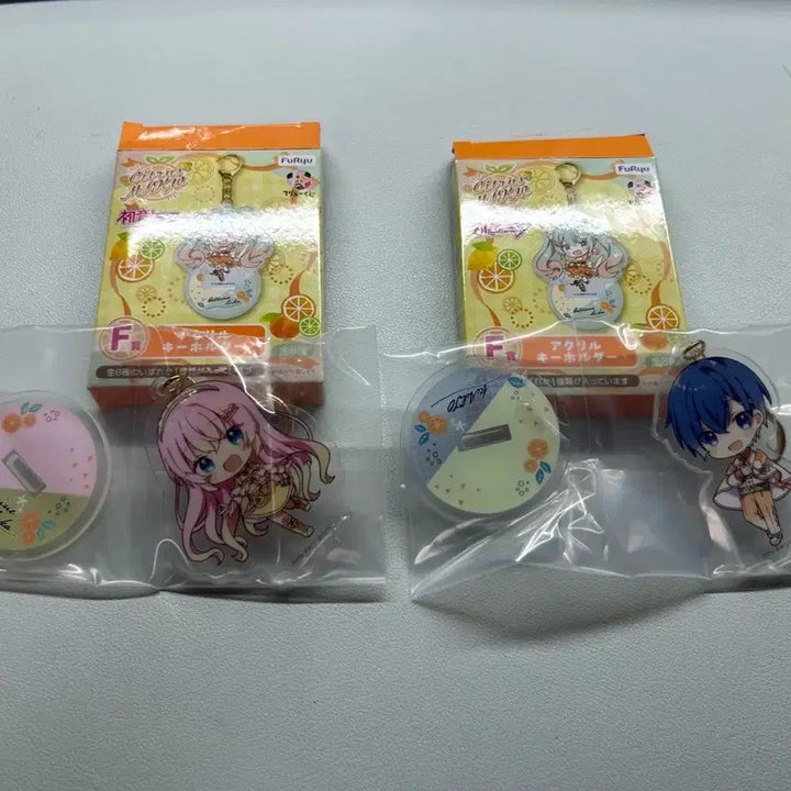 [BUNJANG] Furyu Ichiban Kuji Acrylic Charm Luka &amp; Kaito (Sealed) / 후류 이치방쿠지 아크릴 키링 루카, 카이토 미개봉 새상품