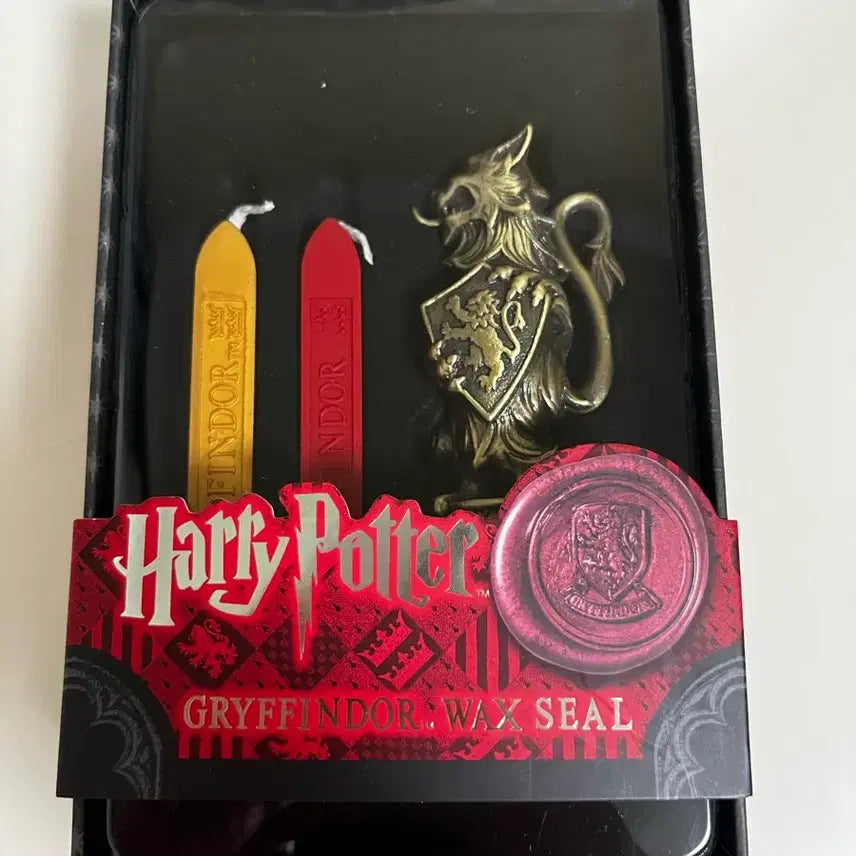 [BUNJANG] Harry Potter Gryffindor Wax Seal Set (Sealed) / [미개봉] 해리포터 그리핀도르 봉랍 세트