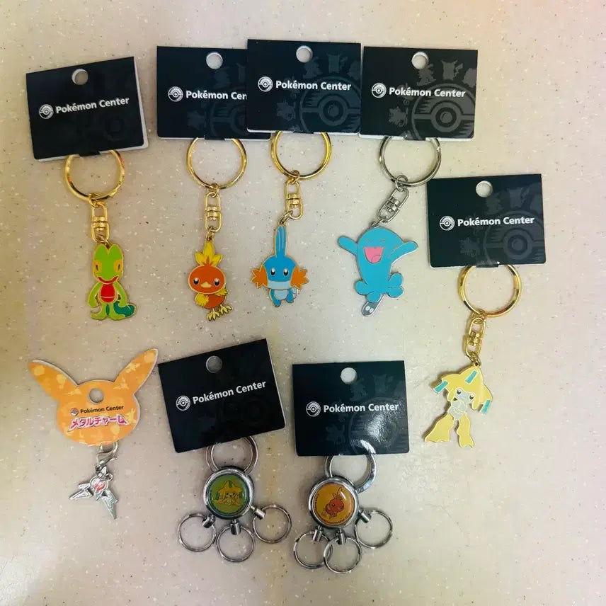 [BUNJANG] Pokemon Center Official 2002-2003 Ancient Classic Pokemon Metal Charm / 포켓몬센터 정품 2002-2003 고대 고전 포켓몬 메탈참