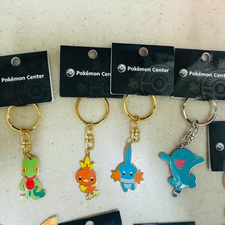 [BUNJANG] Pokemon Center Official 2002-2003 Ancient Classic Pokemon Metal Charm / 포켓몬센터 정품 2002-2003 고대 고전 포켓몬 메탈참