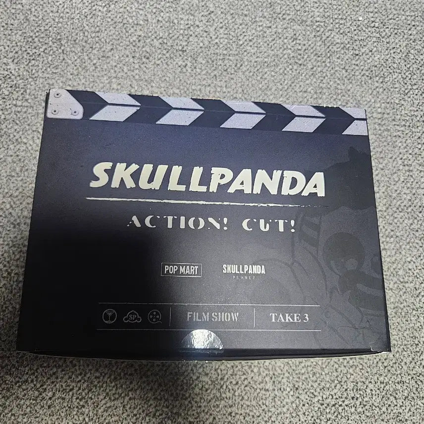 [BUNJANG] Pop Mart Skullpanda Action Cut Full Box (Unsealed Box) / 팝마트 스컬판다 액셧컷 한박스