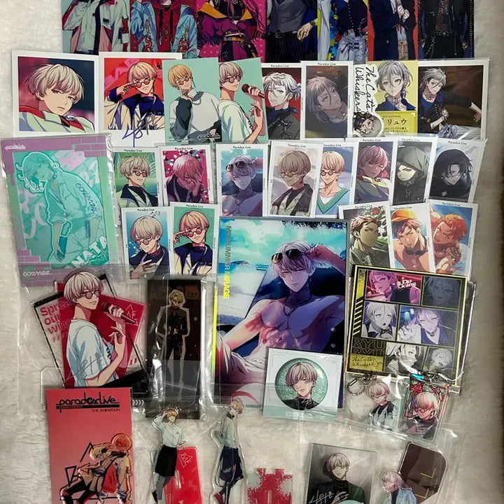 [BUNJANG] Paralympics Acrylic &amp; Paper Goods Bundle Set - Yeon Ha-jun / 일괄) 파라라이 굿즈 대량 통처분 굿즈 아크릴 연하준 지프리