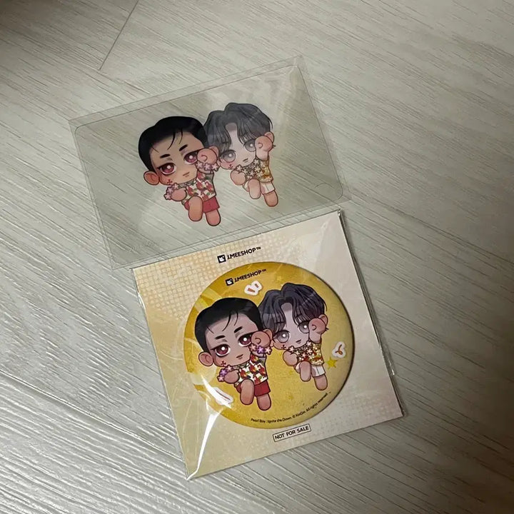 [BUNJANG] Boy Who Cries at Night Thailand Goods Can Badge Transparent Photocard Bundle Set / 조개소년 발화 태국 굿즈 캔뱃지 투명 포카 일괄 판매