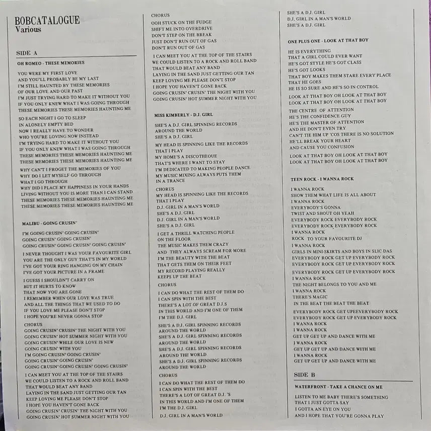 [BUNJANG] Pop Disco LP Record / 팝(디스코) LP