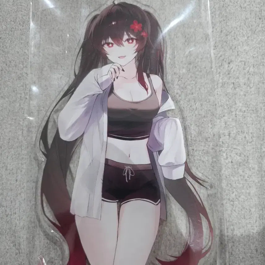 [BUNJANG] Walnut Acrylic Display / 호두 아크릴