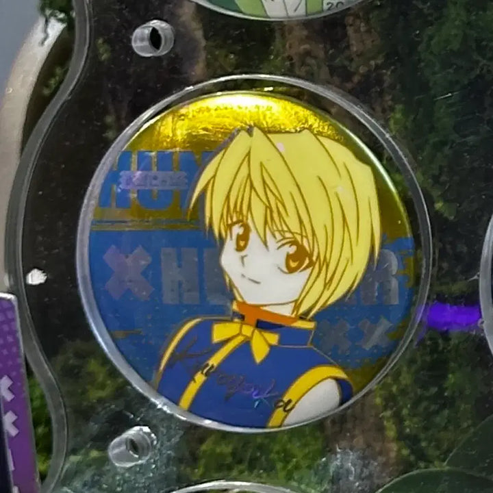 [BUNJANG] Hunter x Hunter Kurapika Hologram Can Badge / 헌터헌터 크라피카 홀로그램 캔뱃지