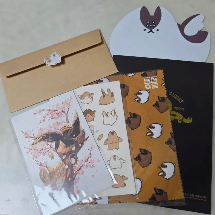 [BUNJANG] Ogreri Plush Set (Gaesae) / 오그리 인형 세트(개새인형)