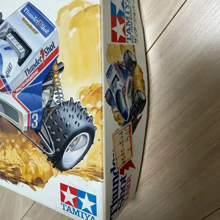 [BUNJANG] Tamiya Thunder Shot Jr. Mini 4WD 18009 (Original Print Box Only) / 박스만) 타미야 썬더샷 주니어 미니카 18009 오시카 상단만 초판