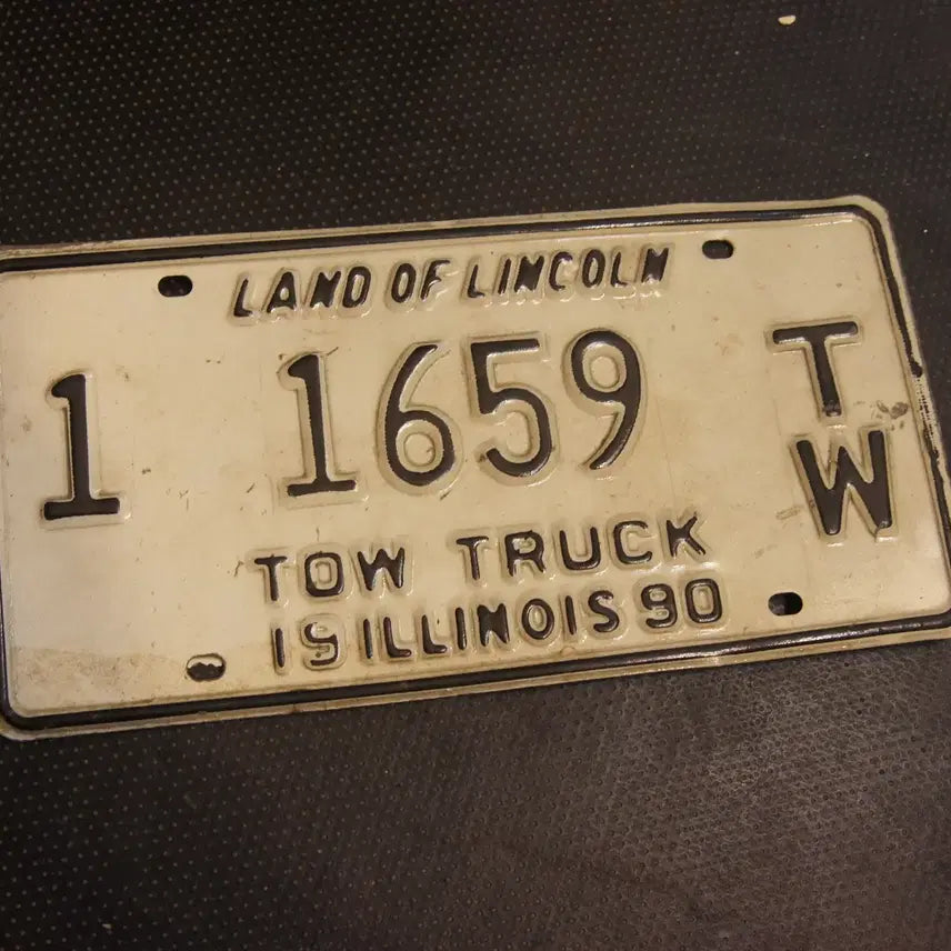 [BUNJANG] Vintage License Plate Interior Prop / 빈티지번호판 인테리어소품 빈티지소품UU