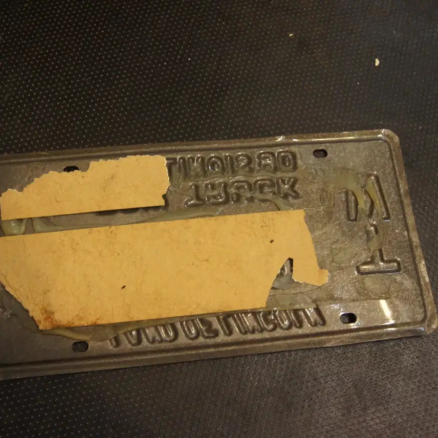 [BUNJANG] Vintage License Plate Interior Prop / 빈티지번호판 인테리어소품 빈티지소품UU