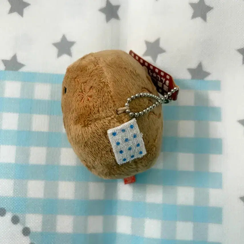[BUNJANG] Classic Onsen Manju Choco Plush Charm / 고전 온천만쥬 초코 인형 키링