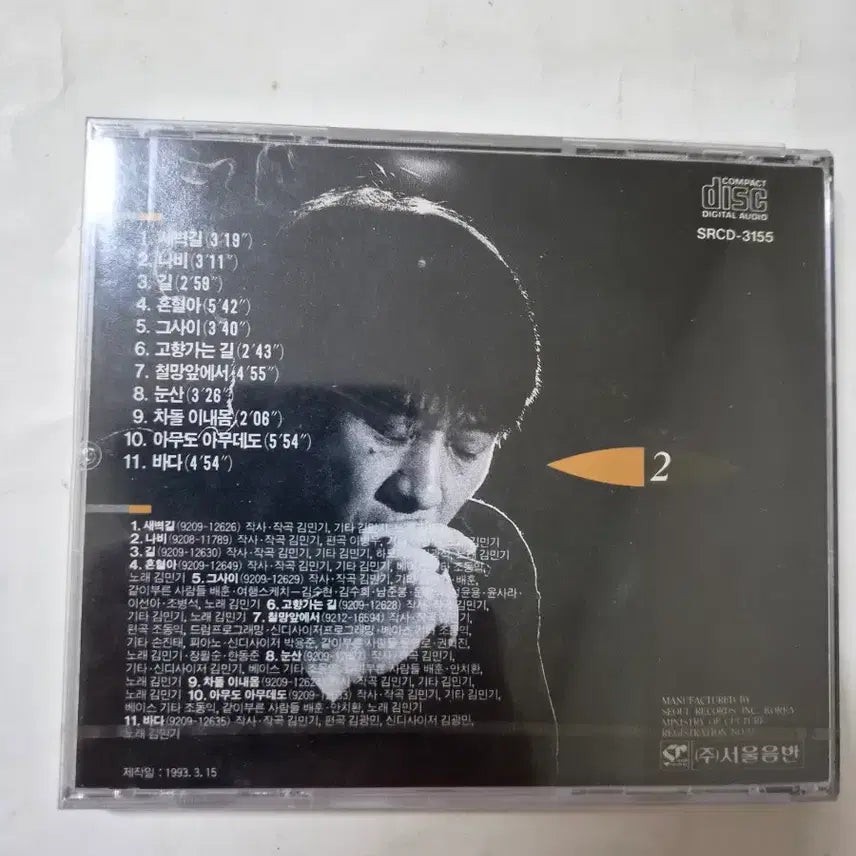 [BUNJANG] Kim Min Ki 2nd Album Sealed CD / 김민기 2집 미개봉CD 입니다