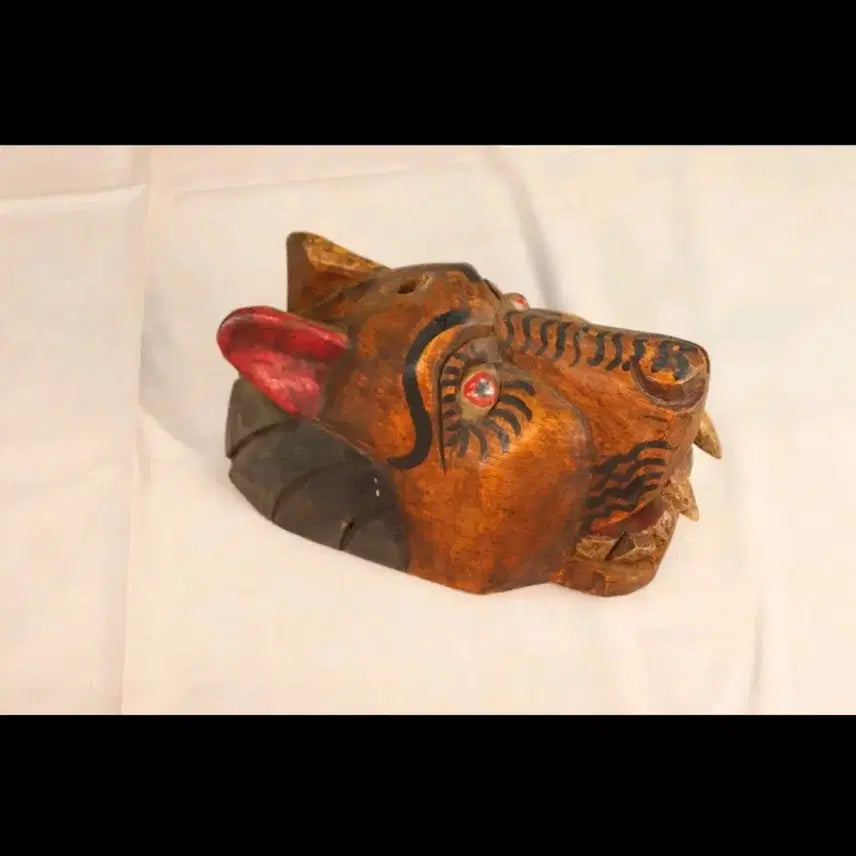 [BUNJANG] Vintage Mexican Jaguar Mask / 멕시칸 빈티지 (재규어 마스크) 판매합니다.