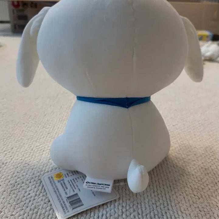 [BUNJANG] Crayon Shin-chan Snowball (Shiron) Plush Medium / 새상품) 짱구 흰둥이 인형