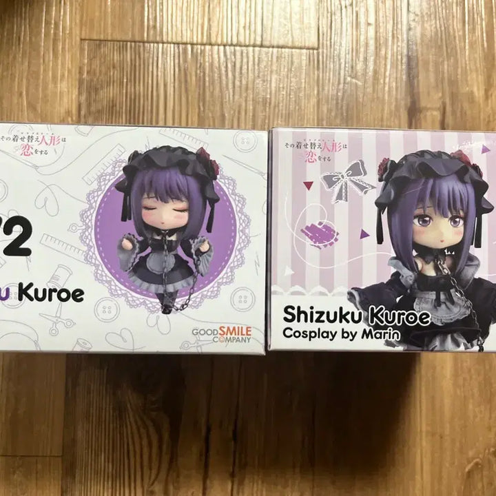 [BUNJANG] Kisekoi Kuroe Shizuku Nendoroid &amp; Nendoroid Doll Bundle Set / 그비돌 키세코이 쿠로에 시즈쿠 넨도로이드 + 넨도로이드 돌 일괄