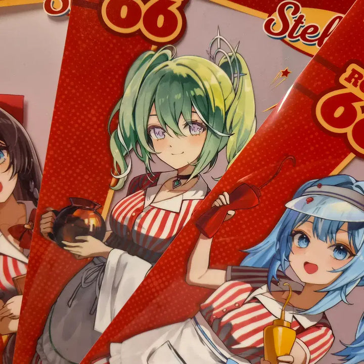 [BUNJANG] Stellive SIX STAR Event Holder Hina Tabi Rico Bundle Set / 스텔라이브 SIX STAR 특전 L홀더 히나 타비 리코 일괄