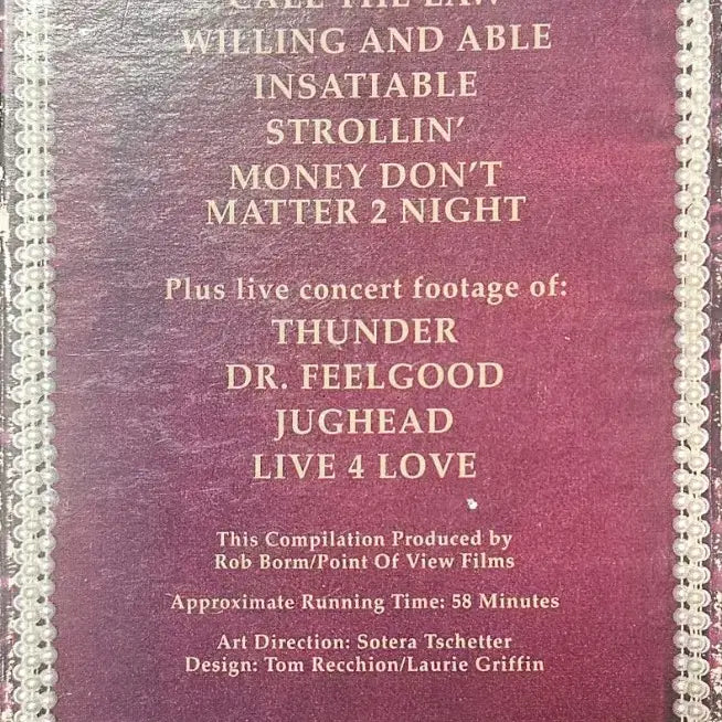 [BUNJANG] Prince &amp; The N.P.G. Diamonds And Pearls VHS / [VHS] 프린스 &amp; N.P.G. - Diamonds And Pearls