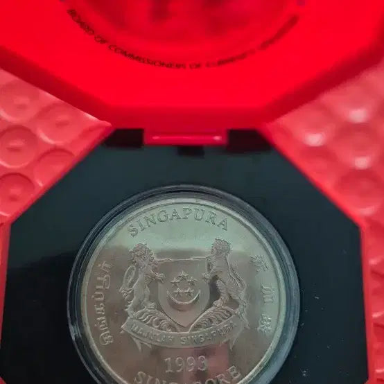 [BUNJANG] 1993 Singapore Year of the Rooster $10 Proof Coin / 1993 싱가포르 $10 닭띠해 기념주화 (Proof)