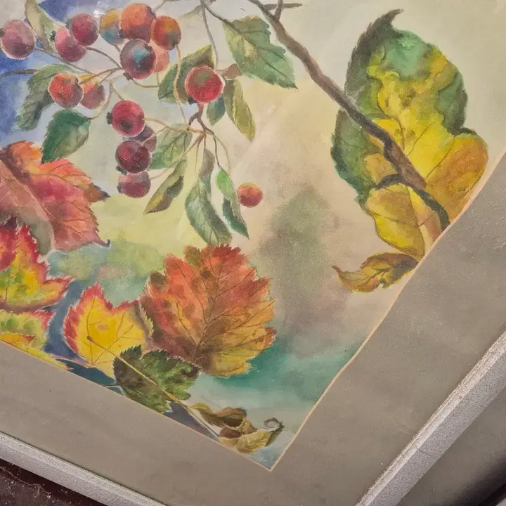 [BUNJANG] Large Water-Painted Scroll Painting 96x80cm / 96   80 센치수체화그림