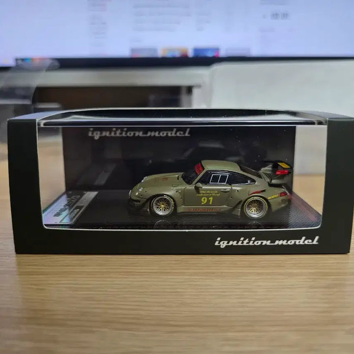 [BUNJANG] Ignition Model RWB 993 Matte Green / 이그니션 모델 RWB 993 매트 그린