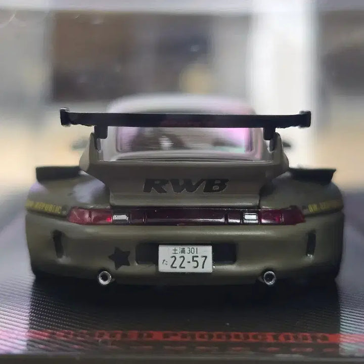 [BUNJANG] Ignition Model RWB 993 Matte Green / 이그니션 모델 RWB 993 매트 그린
