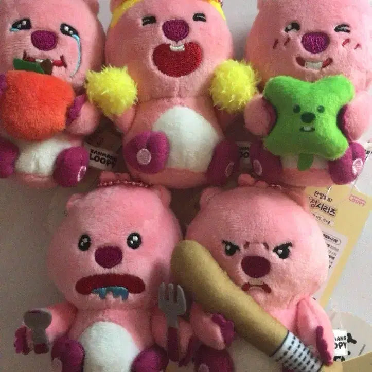 [BUNJANG] Jalmang Loopy Emotion Series Plush Set / 잔망루피 감정시리즈 인형