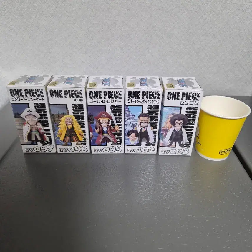 [BUNJANG] One Piece World Collectable Figure Vol. 0 Bundle Set / 원피스 월드콜렉터블 피규어 vol.0 5종 일괄