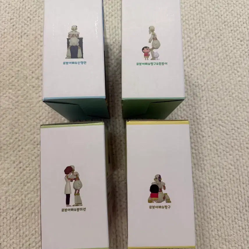 [BUNJANG] Crayon Shin-chan Robot Dad CGV Bundle Set (Sealed) / 4종 일괄 미개봉, 새상품) 짱구 로봇아빠 cgv
