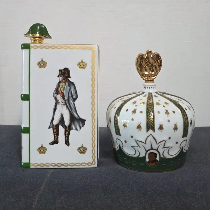 [BUNJANG] Camus Napoleon Imperial Ceramic Decanter Set / 나폴레옹 황제 도자기 위스키 공병