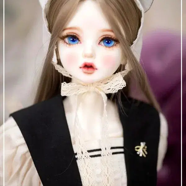 [BUNJANG] PETIT SOIREE Millefeuille Head Unsealed (Floral White) / PETIT SOIREE 쁘띠수와레 SD구체관절 밀푀유 미백 헤드 미개봉
