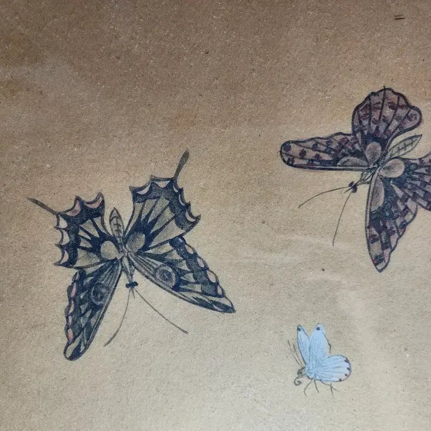 [BUNJANG] Traditional Korean Painting (Hwajodo) - Butterflies and Flowers / 화접도 나비 민화