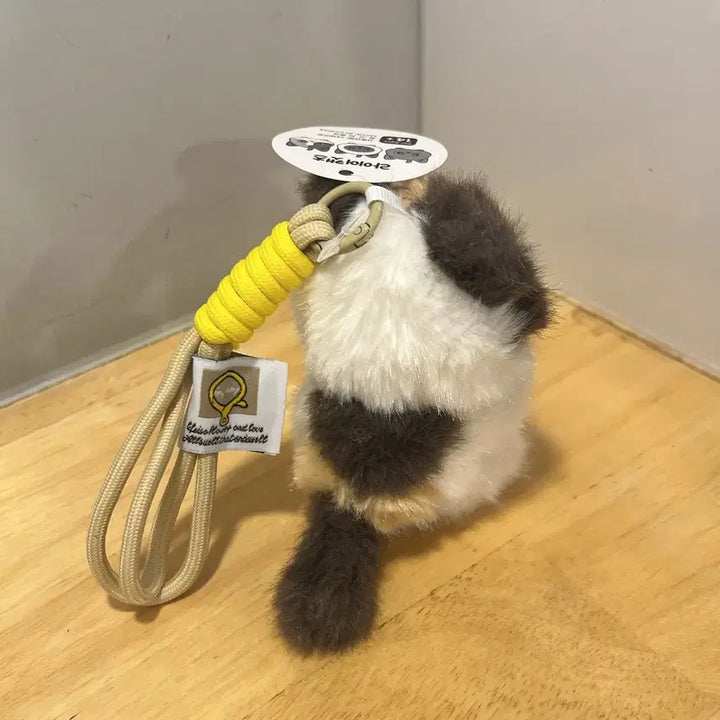 [BUNJANG] Liar Cats "Samsegi" "Samsegi" Plush Keyring / 라이어캣츠 인형 키링 삼새기 삼색이