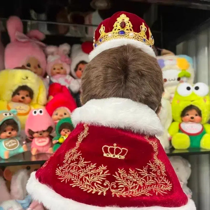 [BUNJANG] Monchhichi King Custom M Size / 몬치치 국왕 커스텀 M size