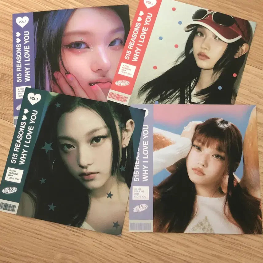 [BUNJANG] NewJeans Haerin Postcard Bundle Set / 뉴진스 해린 엽서 일괄