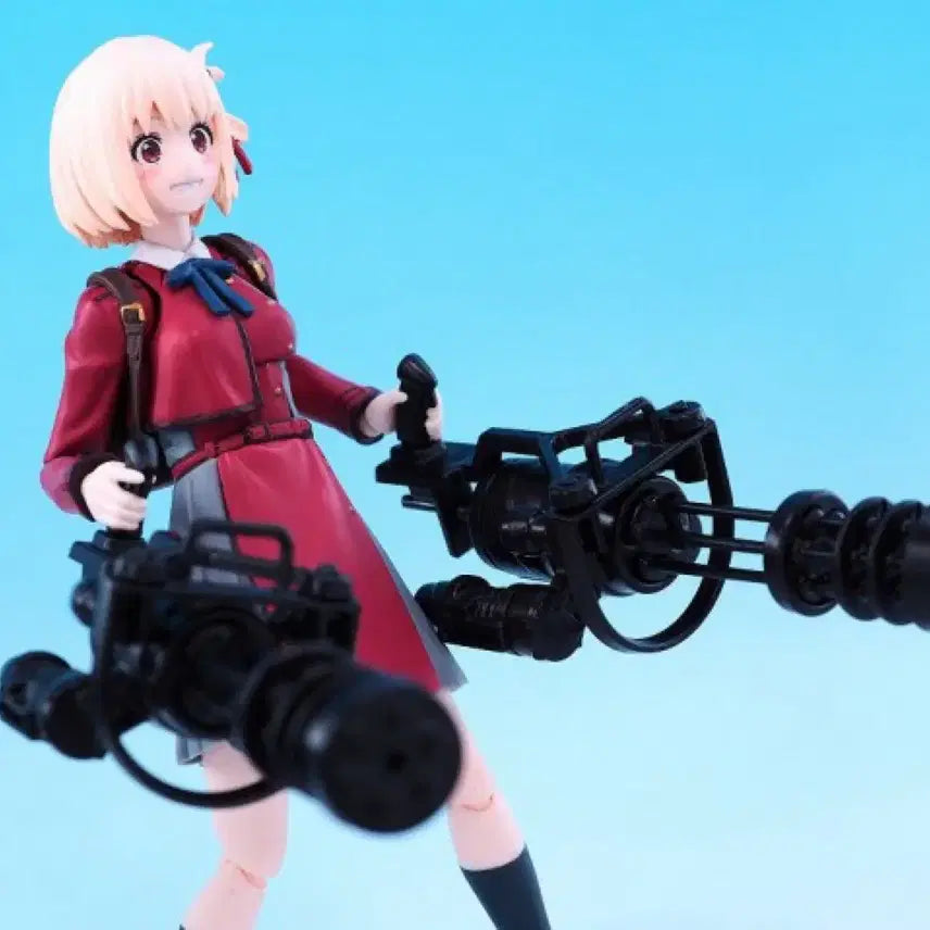 [BUNJANG] Figma Action Figure Gatling Gun Plastic Model Kit / figma 액션피규어용 개틀링건 프라모델